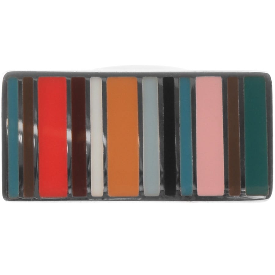 Alternative Image for ProductPS By Paul Smith Stripe Cufflinks Set Silver3